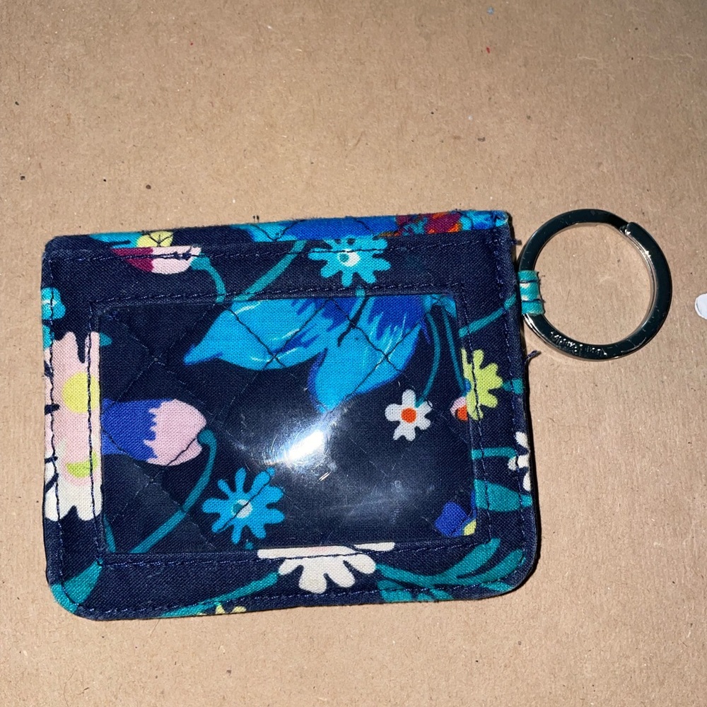 Blue flower Vera Bradley ID wallet